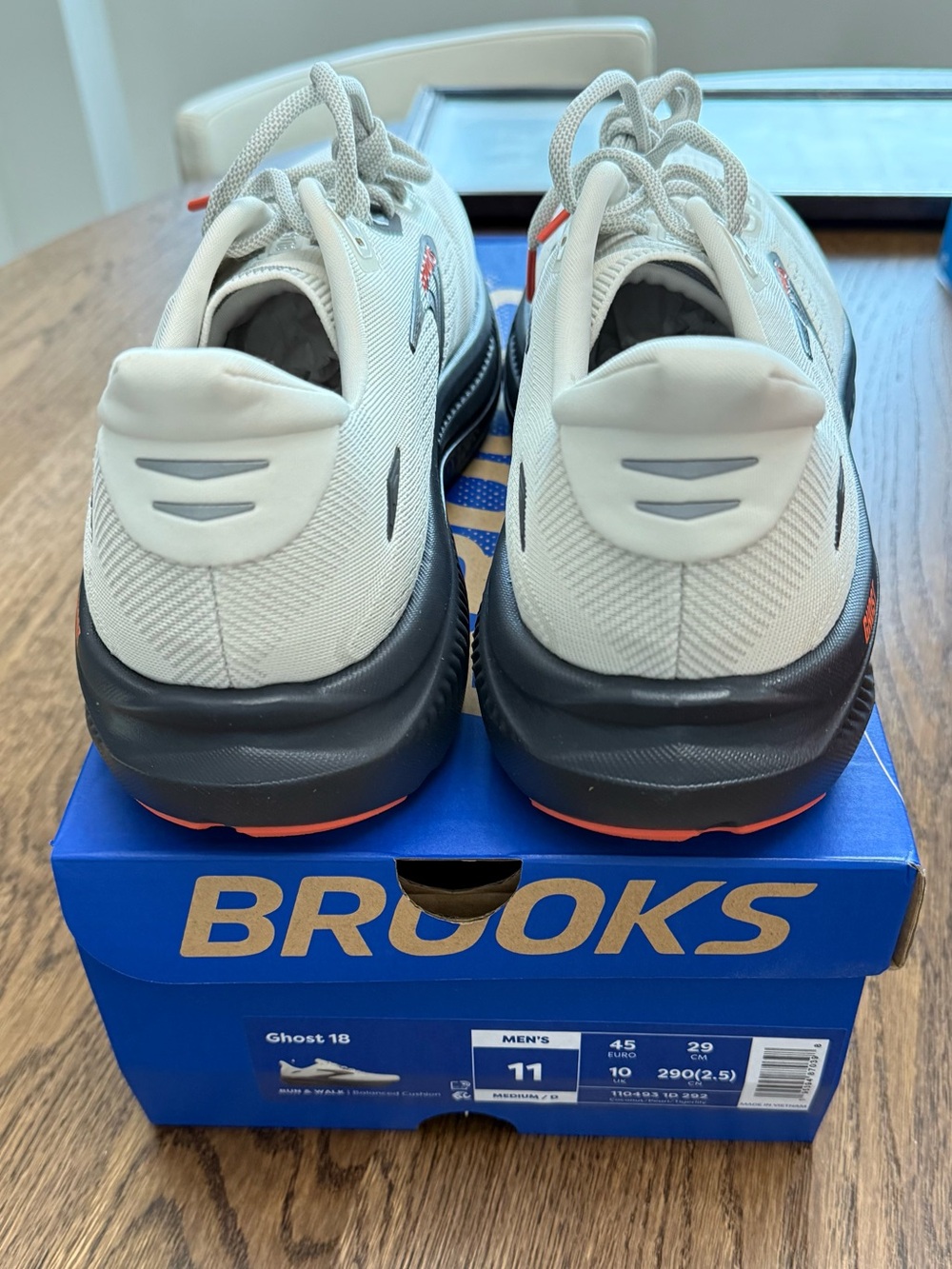 Brooks Ghost 18 Running Shoes – Men’s Size 11 – Brand New in Box - Picture 6 of 8